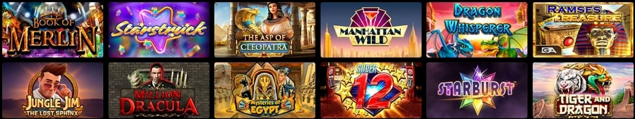 Spiele und Software in GamblingORB