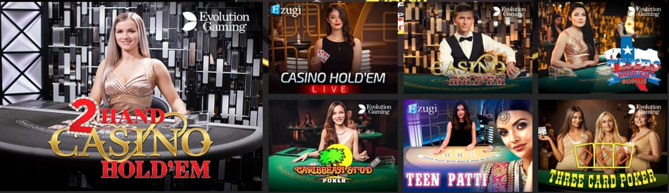 Casinos mit Live Dealer Spielen